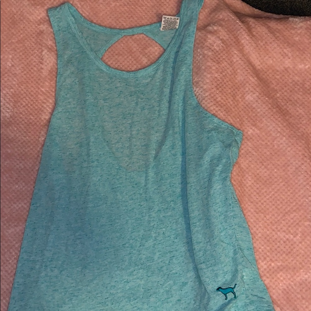 Victoria’s Secret blueish-green tank